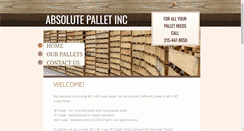 Desktop Screenshot of absolutepallet.com
